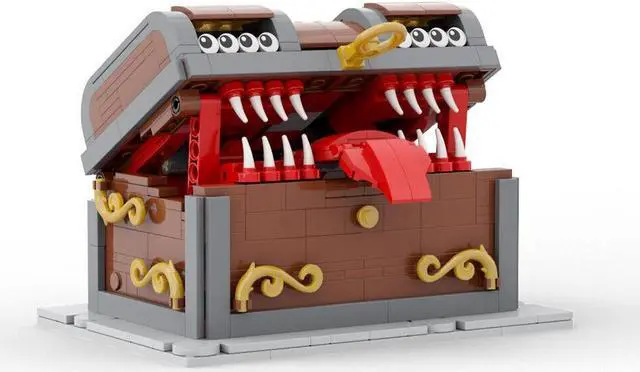 Alt view image 2 of 5 - ZITIANYOUBUILD C7889Y02 Working Mechanical Box Monster Model from Video Game 682 Parts