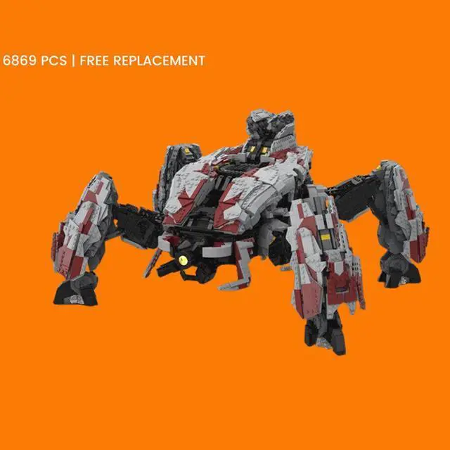 Alt view image 4 of 4 - ZITIANYOUBUILD MOC-105211 Mechanical Beast Banished War Machine with Iconic Details 6869 Parts