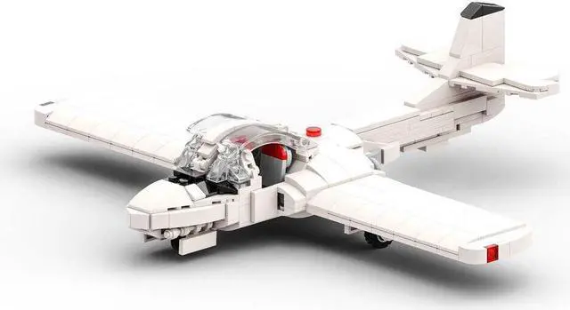 Main image of ZITIANYOUBUILD MOC-88324 Small and Economical Twin-engined Primary Jet Trainer 443 Parts