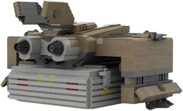 Alt view image 3 of 5 - ZITIANYOUBUILD C7722 Ship Transporter Transport from Movie Building Toys 3371 Parts