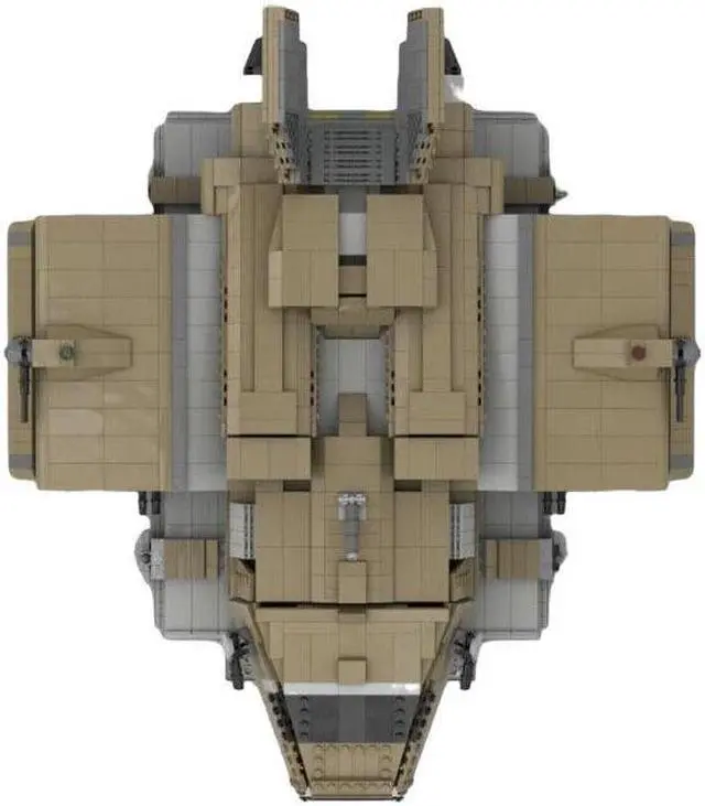 Alt view image 2 of 5 - ZITIANYOUBUILD C7722 Ship Transporter Transport from Movie Building Toys 3371 Parts