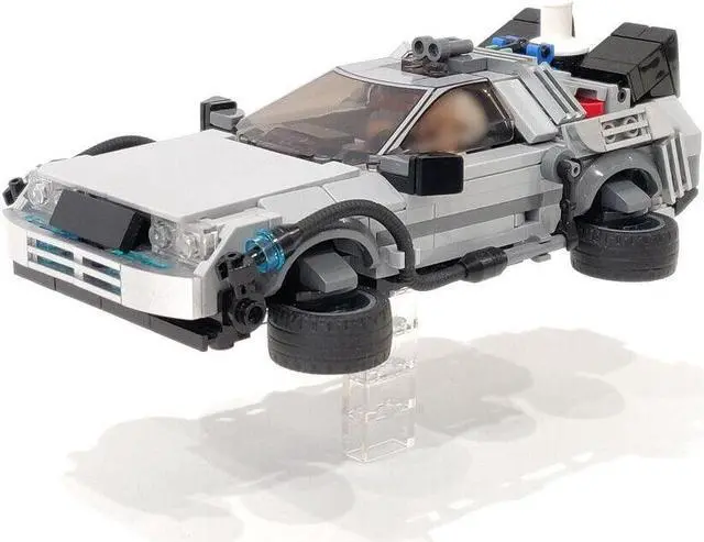 Alt view image 2 of 4 - ZITIANYOUBUILD MOC-108607 Time Machine Time Travel Device from Movie Building Toys 389 Parts