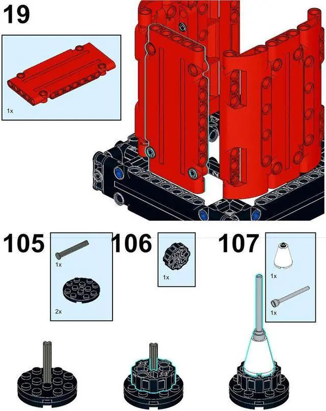 Alt view image 6 of 6 - ZITIANYOUBUILD Custom MOC-70910 Rotatable Lighthouse 400 Parts Kids Gift for Christmas