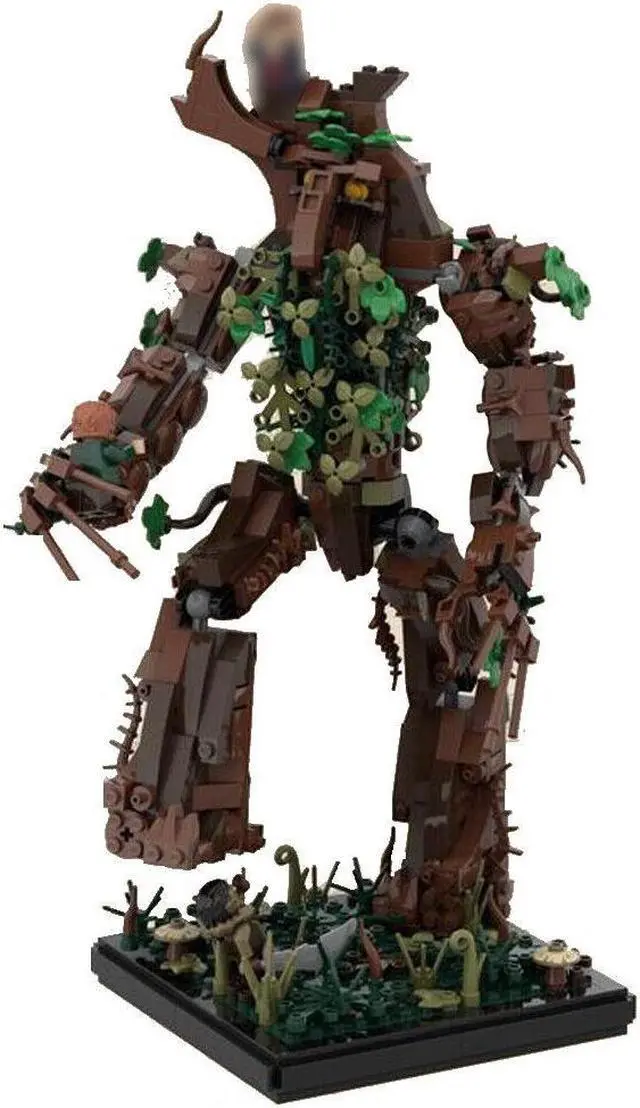 Main image of ZITIANYOUBUILD MOC-146000 Ancient Tree-like Being from Movie Building Toys Set 650 Parts