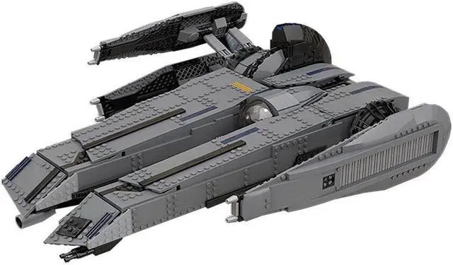 Main image of ZITIANYOUBUILD C5722 Personal Transport Unique Ship with Interior Cockpit 1608 Parts
