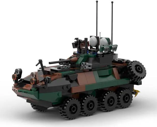 Main image of ZITIANYOUBUILD Custom moc-126469 LAV-25 Infantry Fighting Vehicle Model 476 Parts Kids Gift