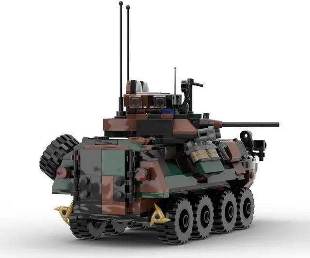 Alt view image 2 of 5 - ZITIANYOUBUILD Custom moc-126469 LAV-25 Infantry Fighting Vehicle Model 476 Parts Kids Gift