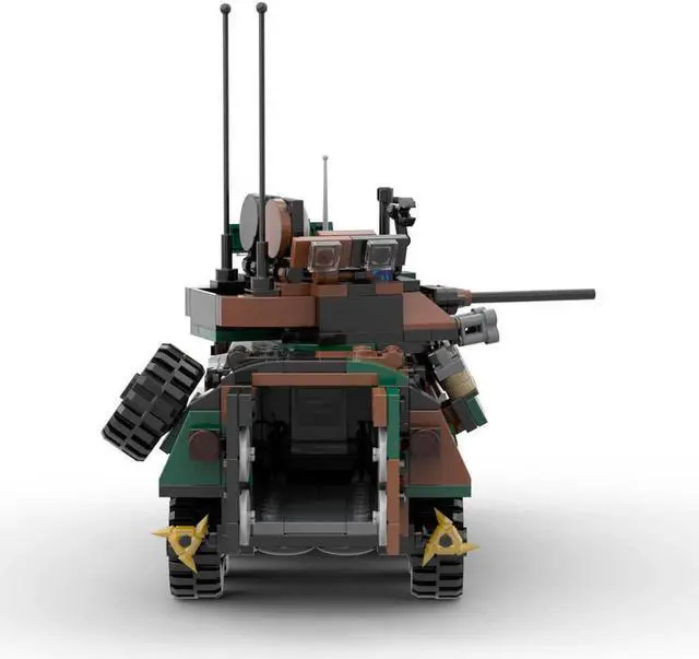 Alt view image 4 of 5 - ZITIANYOUBUILD Custom moc-126469 LAV-25 Infantry Fighting Vehicle Model 476 Parts Kids Gift