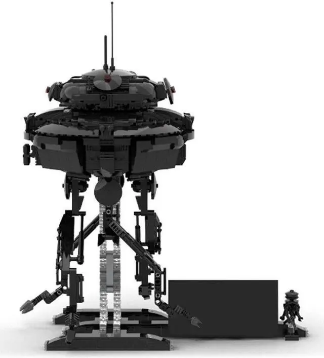 Main image of ZITIANYOUBUILD MOC-43368 Imperial Probe Droid Model- UCS Scale from Movie 1093 Parts