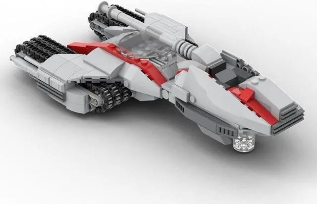 Alt view image 2 of 5 - ZITIANYOUBUILD C5974 High Speed Tread Tank Vehicle Treadspeeder from Movie 646 Parts