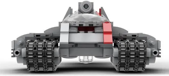 Alt view image 4 of 5 - ZITIANYOUBUILD C5974 High Speed Tread Tank Vehicle Treadspeeder from Movie 646 Parts