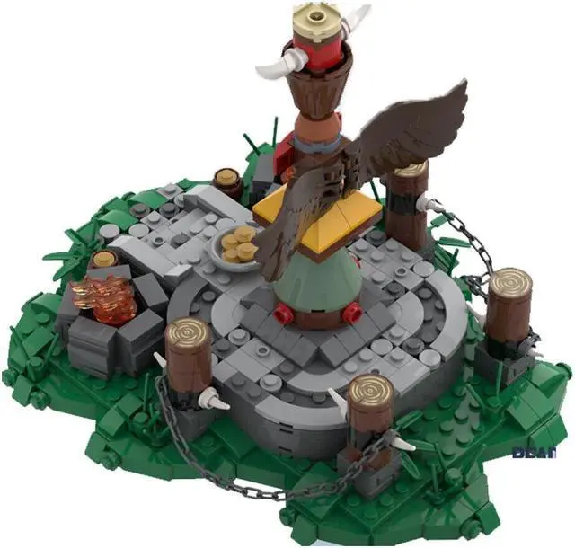 Alt view image 2 of 2 - ZITIANYOUBUILD MOC-57476 Totem in Game Architecture Building Toys Set for Adults 447 Parts