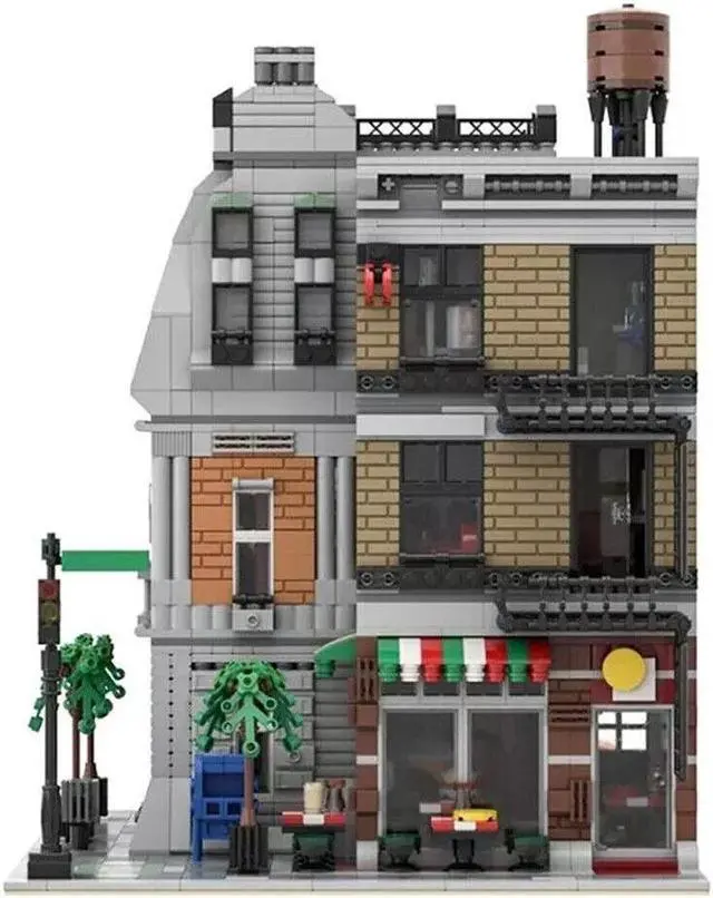 Alt view image 3 of 3 - ZITIANYOUBUILD MOC-37592 Residence and Headquarters of Doctor Building Toys Set 2790 Parts