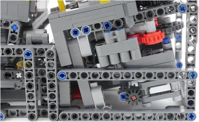 Alt view image 3 of 6 - ZITIANYOUBUILD C4963 Catch and Spin Robots GBC Module 1258 Parts with Motor and 20x Balls