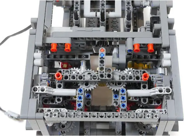 Alt view image 4 of 6 - ZITIANYOUBUILD C4963 Catch and Spin Robots GBC Module 1258 Parts with Motor and 20x Balls