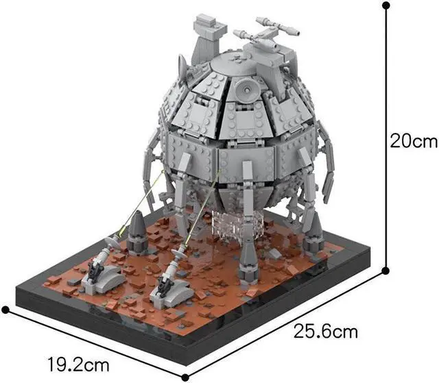 Alt view image 2 of 2 - ZITIANYOUBUILD C5523 The First Battle with Core Ship and Artillery Walker 1319 Parts