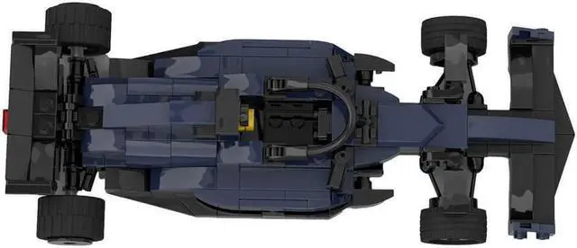 Alt view image 3 of 6 - ZITIANYOUBUILD Custom MOC-141349 High-Speed Racing Car 302 Parts Kids Gift for Christmas