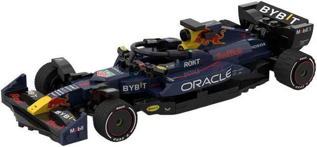 Alt view image 5 of 6 - ZITIANYOUBUILD Custom MOC-141349 High-Speed Racing Car 302 Parts Kids Gift for Christmas