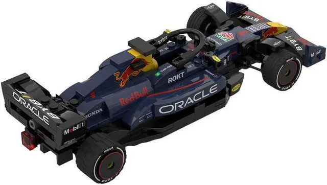 Alt view image 6 of 6 - ZITIANYOUBUILD Custom MOC-141349 High-Speed Racing Car 302 Parts Kids Gift for Christmas