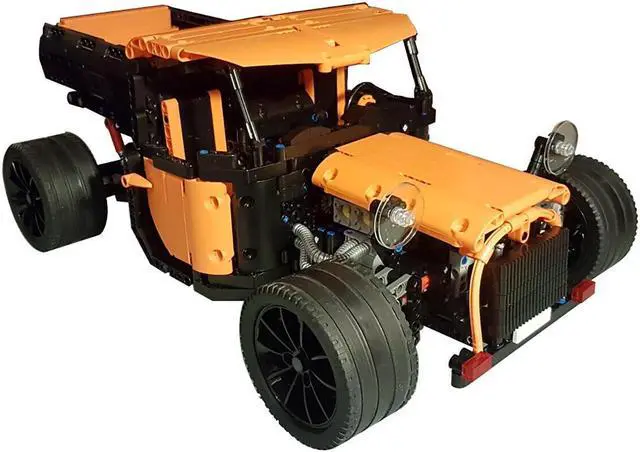 Main image of ZITIANYOUBUILD C3011 Fun Truck Pickup Oldschool Truck with Suspension Steering 1393 Parts