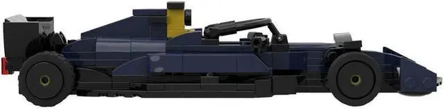 Alt view image 2 of 6 - ZITIANYOUBUILD Custom MOC-141349 High-Speed Racing Car 302 Parts Kids Gift for Christmas