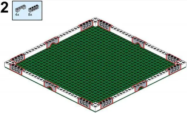 Alt view image 3 of 6 - ZITIANYOUBUILD Custom MOC-117831 MILS Ballasted Double Track Train Track Model 423 Parts