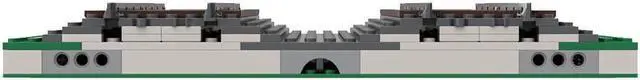 Alt view image 6 of 6 - ZITIANYOUBUILD Custom MOC-117831 MILS Ballasted Double Track Train Track Model 423 Parts