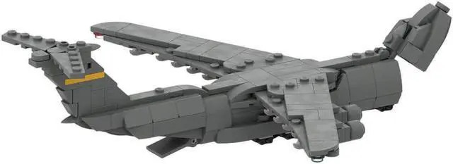 Alt view image 3 of 6 - ZITIANYOUBUILD Custom MOC-163191 C-5 GALAXY | Cargo 1/300 Scale Active US Military 367 Parts