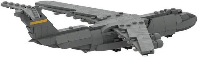 Alt view image 5 of 6 - ZITIANYOUBUILD Custom MOC-163191 C-5 GALAXY | Cargo 1/300 Scale Active US Military 367 Parts