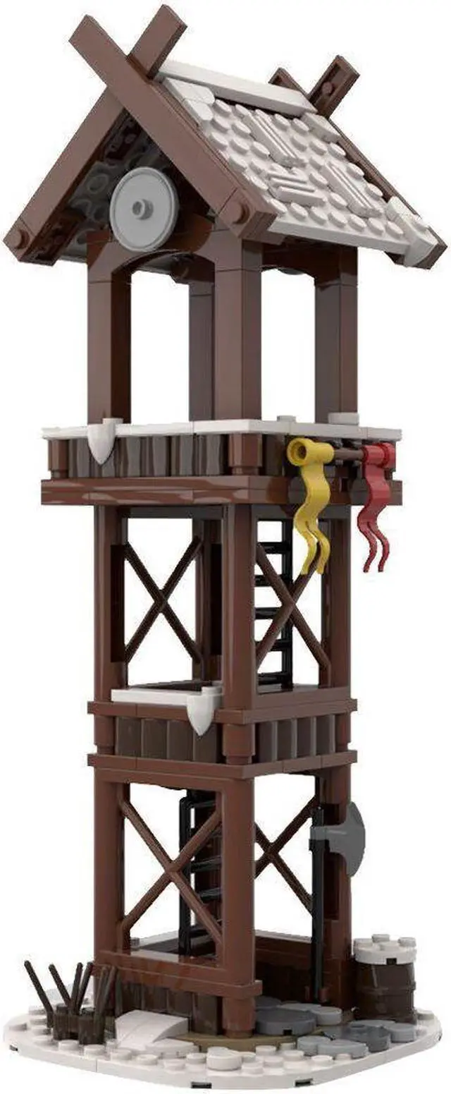 Main image of ZITIANYOUBUILD Custom MOC-95891 Winter Viking Tower Parts 306 Parts Kids Gift for Christmas