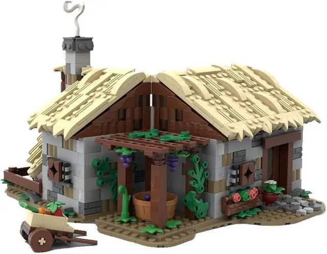 Main image of ZITIANYOUBUILD MOC-137856 Modular Building: Farm House Model Building Toys Set 619 Parts