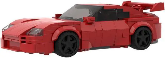 Alt view image 6 of 6 - ZITIANYOUBUILD Custom MOC-144888 Sports Car Model Toys 360 Parts Kids Gift for Christmas