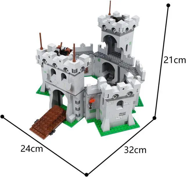 Main image of ZITIANYOUBUILD C6182 Modular Building: Playable Retro Style Castle Model 1765 Parts