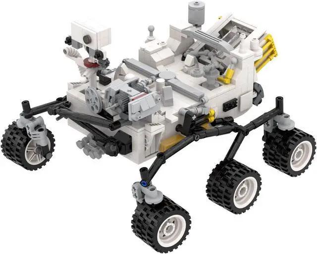 Main image of ZITIANYOUBUILD Custom MOC: C6751Y01 Mars Rover 2021 Perseverance Car Vehicle 735 Parts