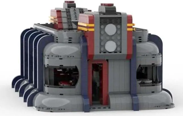 Alt view image 2 of 4 - ZITIANYOUBUILD C5585 Diner Restaurant with Interior from Movie Episode II 1826 Parts