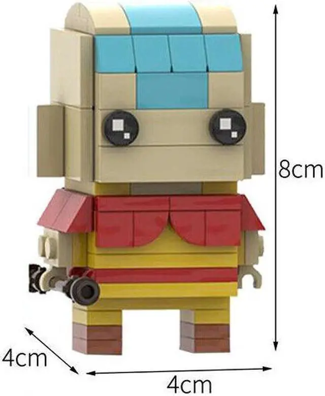 Alt view image 2 of 4 - ZITIANYOUBUILD C7351 2-in-1 Animated Character from Anime Series 298 Parts Toys Set Brand New