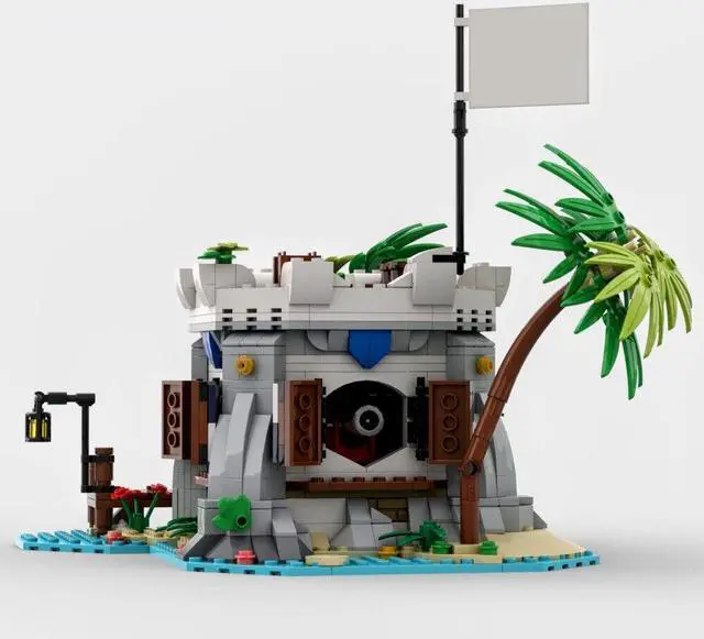 Main image of ZITIANYOUBUILD MOC-80308 Imperial Soldiers' Cannon Station Building Toys for Pirates 841 Parts