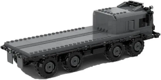 Alt view image 3 of 6 - ZITIANYOUBUILD Military Vehicle 8X8 All Terrain Multi-utility Truck Army Collection 544 Pieces