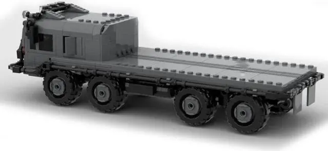 Alt view image 6 of 6 - ZITIANYOUBUILD Military Vehicle 8X8 All Terrain Multi-utility Truck Army Collection 544 Pieces