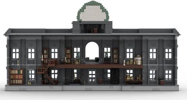 Main image of ZITIANYOUBUILD MOC-149065 A Facade with Interior, Doll's House Game Location 5400 Parts