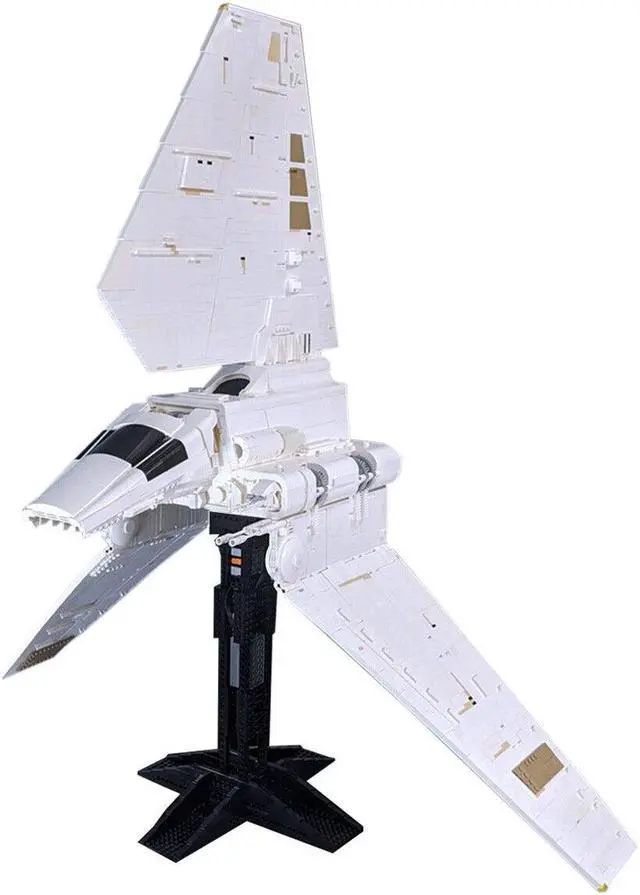 Alt view image 3 of 5 - ZITIANYOUBUILD C4952 Imperial Shuttle with Power Functions and Display Stand