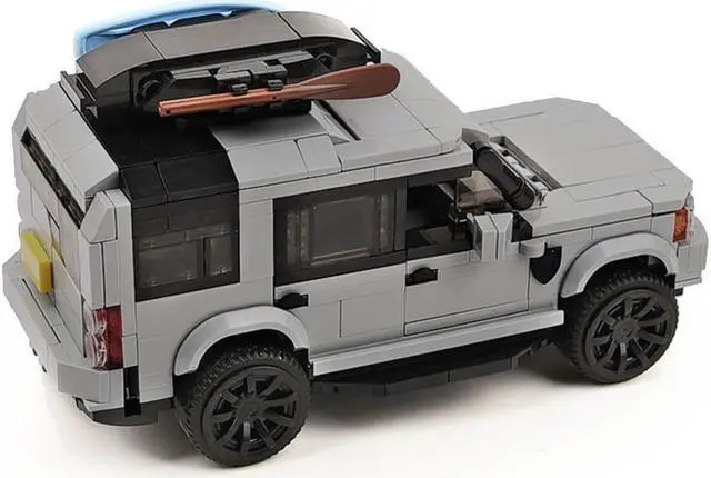 Alt view image 5 of 6 - ZITIANYOUBUILD Custom MOC-102806 Travel Off-road Vehicle Car 436 Parts Kids Gift for Christmas
