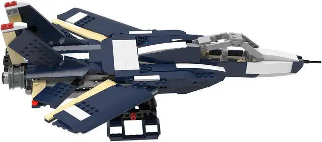 Main image of ZITIANYOUBUILD C6381 Carrier Fighter Aircraft with Retractable Wheels and Wings 1471 Parts