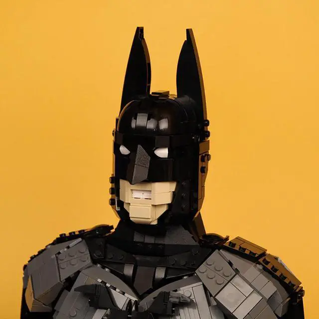 Alt view image 2 of 3 - ZITIANYOUBUILD MOC-28045 Dark Knight Bust from Movie Building Toys Set 1323 Pieces