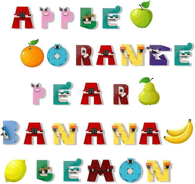 Main image of ZITIANYOUBUILD C9239 26 Alphabet Combinations DIY Creative 951 Parts for Kids Creative Toys