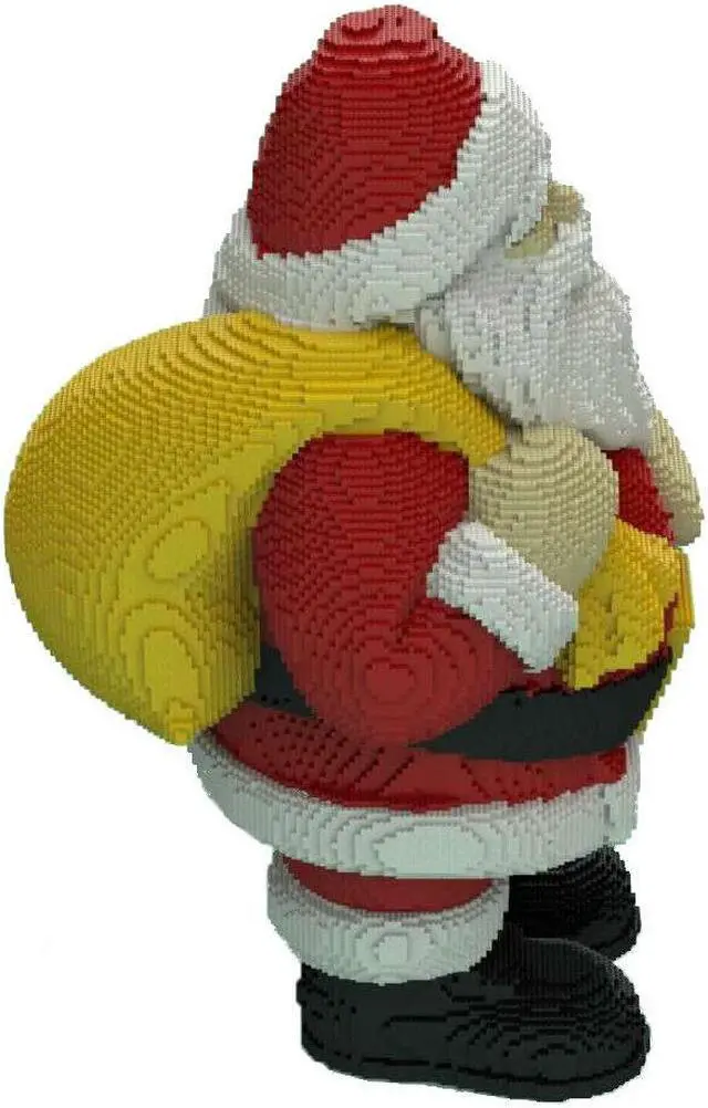 Alt view image 2 of 6 - ZITIANYOUBUILD MOC-125656 Very Large Santa Claus 60 Inches High 26786 Parts for Christmas
