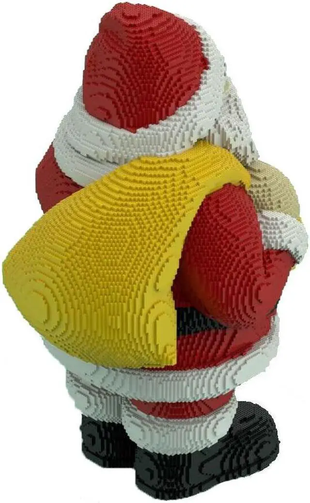 Alt view image 3 of 6 - ZITIANYOUBUILD MOC-125656 Very Large Santa Claus 60 Inches High 26786 Parts for Christmas