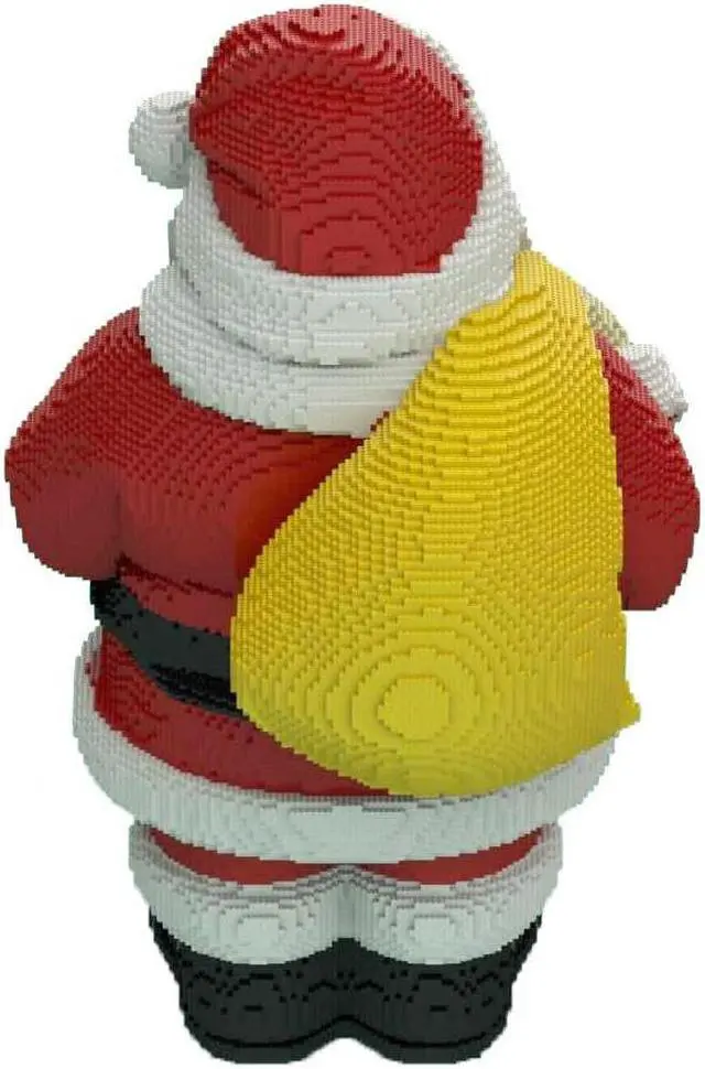Alt view image 4 of 6 - ZITIANYOUBUILD MOC-125656 Very Large Santa Claus 60 Inches High 26786 Parts for Christmas
