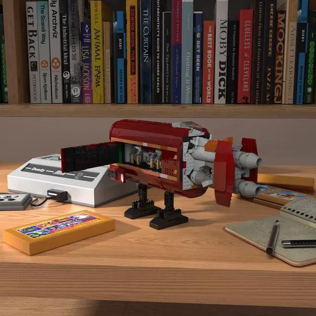 Alt view image 4 of 4 - ZITIANYOUBUILD C7357 Ungainly but Powerful Repulsorlift Vehicle with Interior 1563 Parts