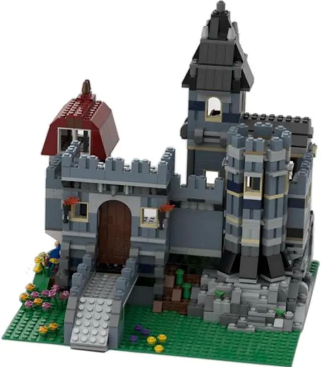 Main image of ZITIANYOUBUILD C4550 Alternate Build of Set 10218: Blue Castle Model 1184 Parts Gift